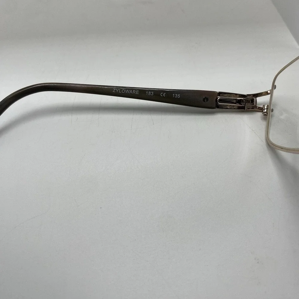 Zyloware Eyeglasses FRAMES ONLY Vanderbilt 104M Full Rim 135 Rose Gold 228